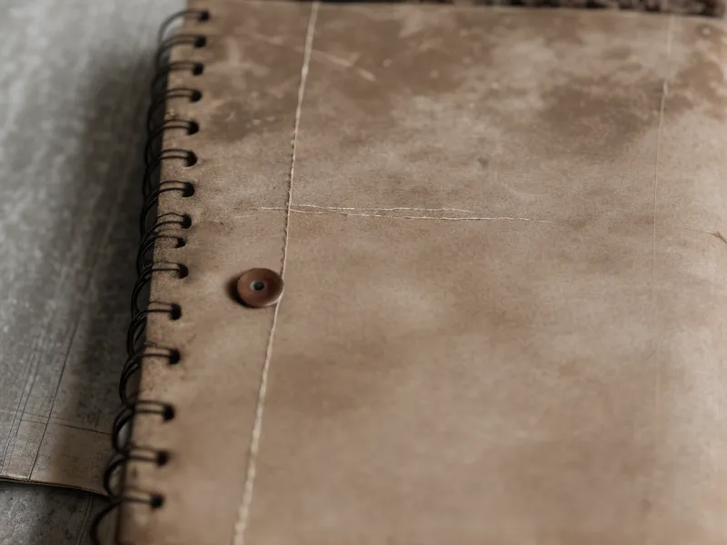 Primer plano de un cuaderno con cálculos de horas de trabajo y costos de software.