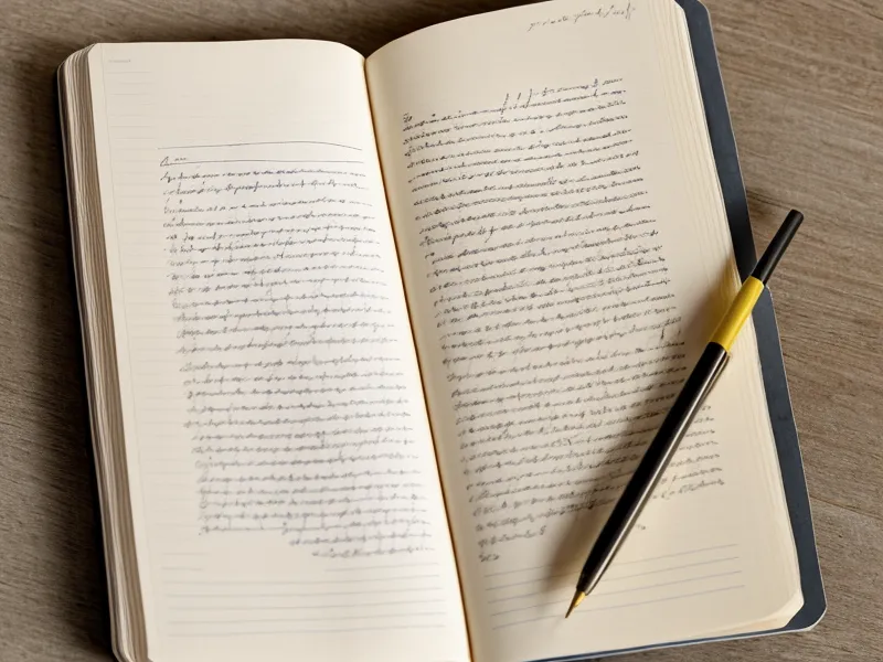 Página de cuaderno con notas personales subrayadas durante una tarde de estudio.